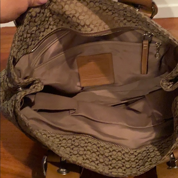 Coach Soho tan satchel F10927 - Picture 4 of 6